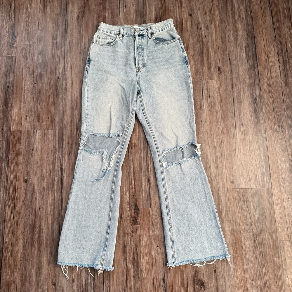 Pacsun High-Rise Bootcut Light Wash Jeans 27